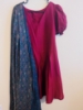 Picture of Combo Pure Ajrakh and Maheswari Pattu 3 pc straight suit sets 