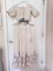 Picture of New white lehenga ,crop top set with Duppata