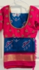 Picture of Ikat patola saree with rawsilk maggam blouse