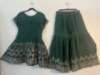 Picture of Dark Green Sharara  set