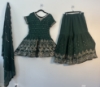 Picture of Dark Green Sharara  set