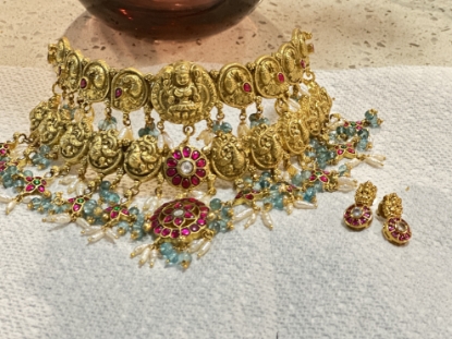 Picture of Jadau kundan chocker set
