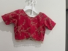 Picture of Tissue gold lehenga with 2 blouses 2-4y