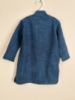 Picture of Manyavar traditional kurta and Janie jack red twill plaid west coat & pant - 1year