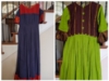 Picture of Cotton silk set of 2 traditional Long frock