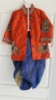 Picture of Orange and Blue kurta dhoti for 6-18 months