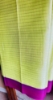 Picture of Beautiful Green and magenta combination Raw Mango saree