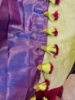 Picture of Beautiful Green and magenta combination Raw Mango saree