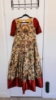Picture of Semi Pattu Kalamkari Full length Dress