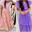 Picture of Beautiful kids long frock combo 6-8y
