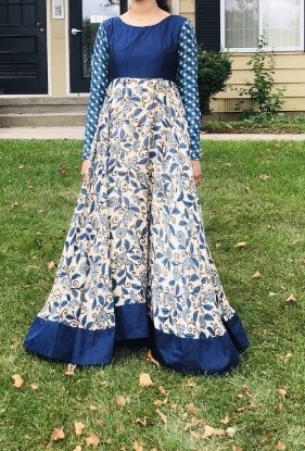 Picture of Kalamkari Full Length Dress