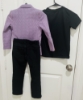 Picture of 5-6Y - Light purple sports blazer and tshirt set