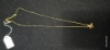 Picture of NEW 92.5 silver black beads chain with butterfly pendant.