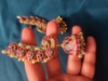Picture of Brand new Jadau Kundan earcuff  peacock jhumkas