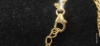 Picture of NEW 92.5 Silver Black beads chain with moissanite pendant