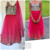 Picture of Grey and pink sequin lehanga 8-10y