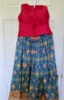 Picture of Blue and pink lehanga choli 8-10y