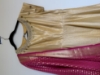 Picture of Gold handloom silk dress with Banaras duppata