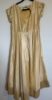 Picture of Gold handloom silk dress with Banaras duppata