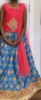Picture of Blue and pink lehanga choli 8-10y