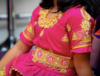 Picture of Beautiful pure Ikkat pattu lehenga 4-6y