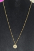 Picture of NEW 92.5 Silver Black beads chain with moissanite pendant