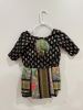 Picture of Beautiful Kalamkari saree with multicolor gold butties