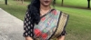 Picture of Beautiful Kalamkari saree with multicolor gold butties