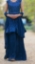Picture of Navy blue palazzo set