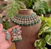Picture of Never worn mossanite Polki choker