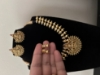 Picture of Gold replica black thread necklace 