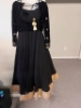 Picture of Designer Black Lehenga by lekha reddy designs 