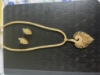 Picture of kundan and cz jewellery set combo