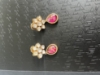 Picture of kundan and cz jewellery set combo