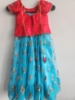 Picture of Fancy Langa with maggam work blouse 2-4y