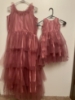 Picture of Mom(36) daughter(1-2) combo dresses