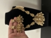Picture of Deep nakshi 3d necklace in gold finish 
