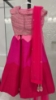 Picture of Pure Raw silk designer Lehenga with heavy work blouse