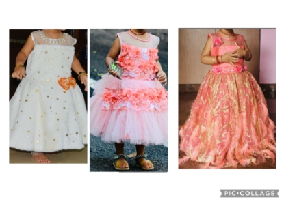 Picture of Party wear Frocks combo 2-3y