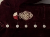 Picture of Designer velvet blazer with lion maggam work 6-7y