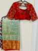 Picture of Pure kanchi pattu saree with heavy work blouse