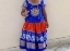 Picture of Ikkat  pattu lehanga with Maggam blouse 2-4yrs