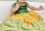 Picture of Pure pattu langa with raw silk blouse 6-18M