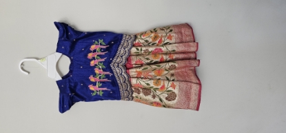 Picture of Tissue paithani pattu langa 6-12M