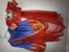 Picture of Girls benaras lehanga voni with heavy maggam work on pattu blouse 6-8y