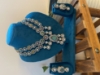 Picture of Multicolored layered necklace with earrings 