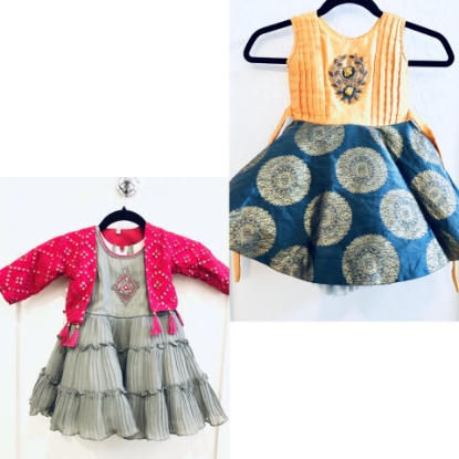 Picture of Partywear frocks combo 2-4Y