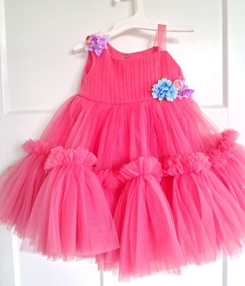 Picture of Pink tulle frock 0 to 1 y