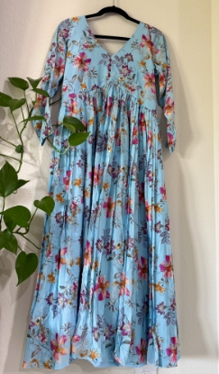Picture of Pure Georgette Alia cut frock 