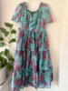 Picture of Blue jimmy choo floral frock 